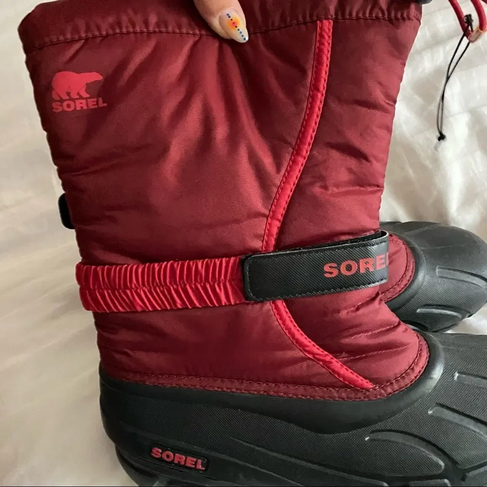 Sorel Red Winter Boots